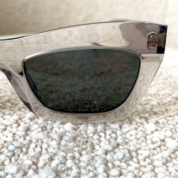♥️ Celine CL 41399/S 8A ORDN Cat Eye/ Butterfly Sunglasses RARE - Picture 7 of 8